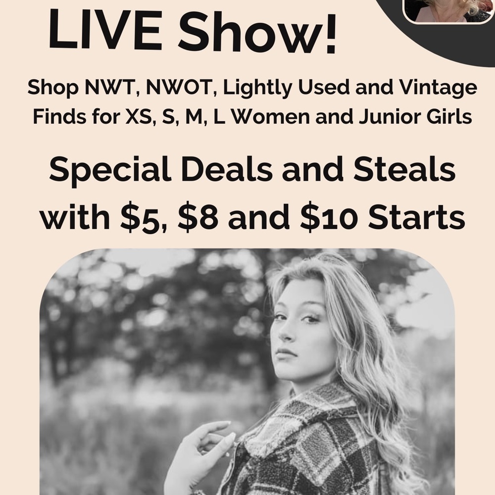 Poshmark Live Unlisted Items 25-50